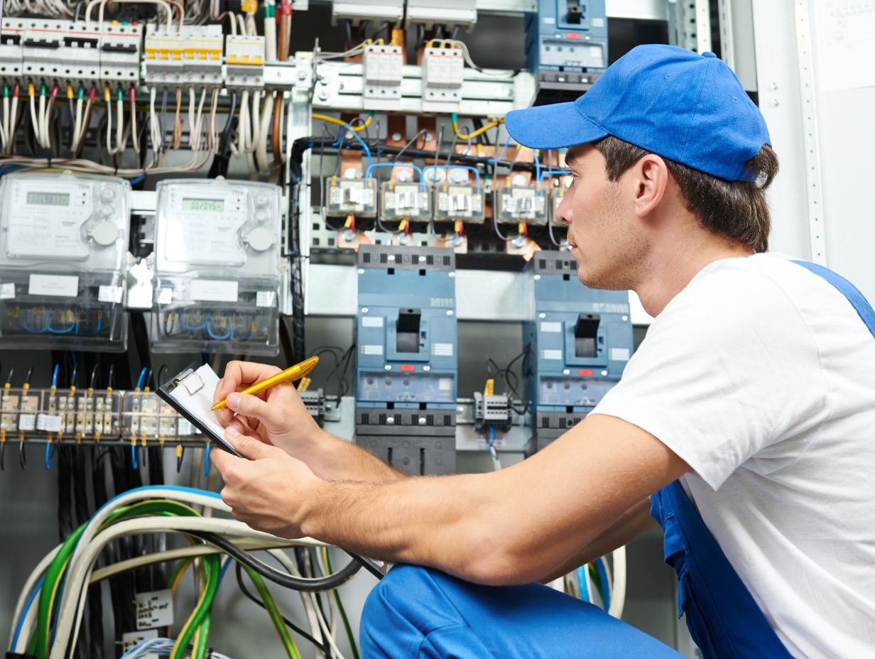 vérifier les qualifications et l'expérience d'un électricien