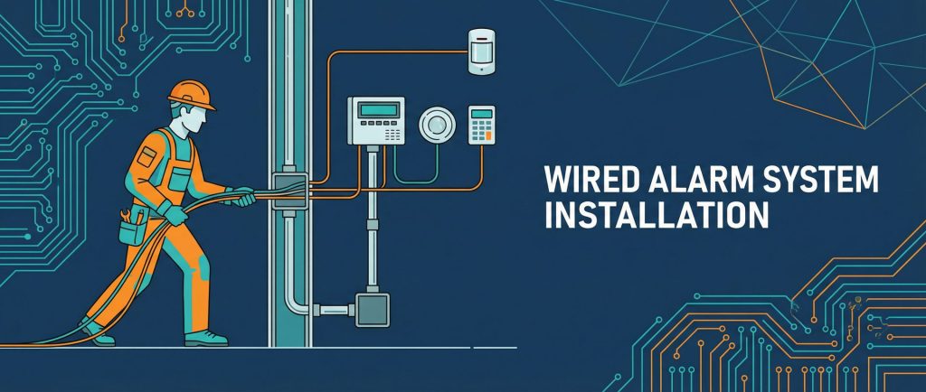 Alarme sans fil vs alarme filaire : avantages, inconvénients et prix 2 alarme filaire installation