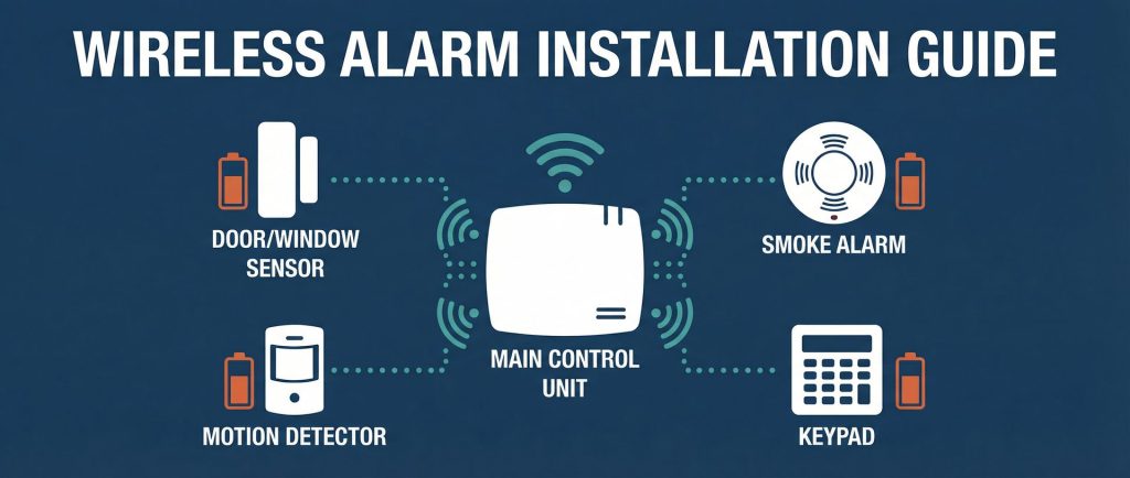 Alarme sans fil vs alarme filaire : avantages, inconvénients et prix 1 alarme sans fil avantages