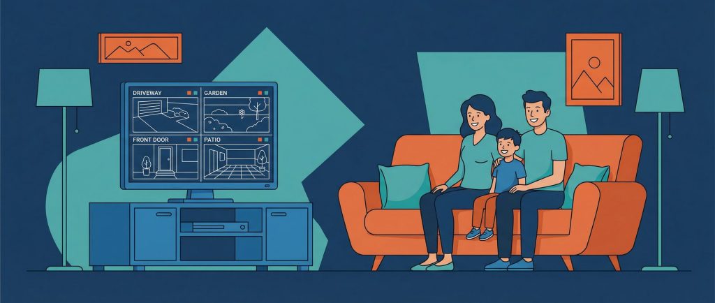 Vidéosurveillance maison : comment sécuriser votre domicile à Toulouse 2 camera interieure maison toulouse