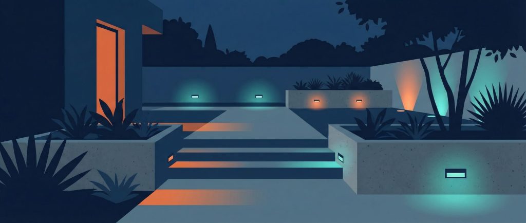 eclairage exterieur toulouse terrasse