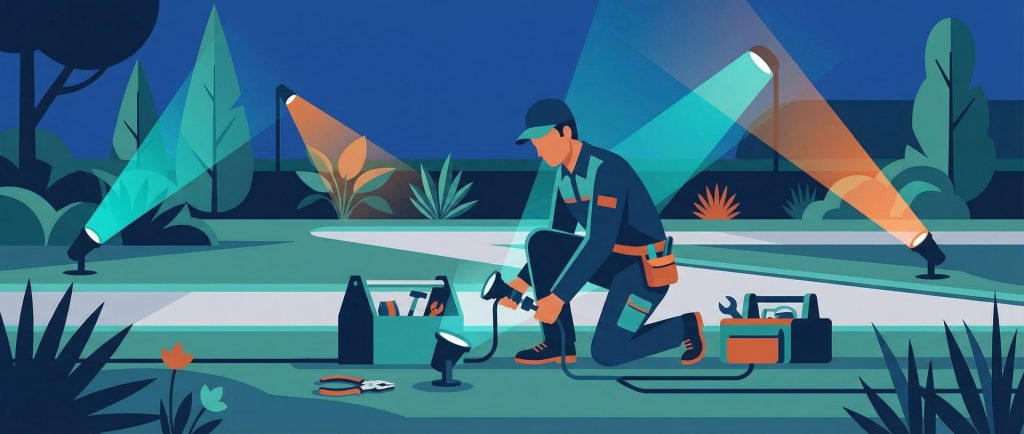 installation eclairage exterieur toulouse